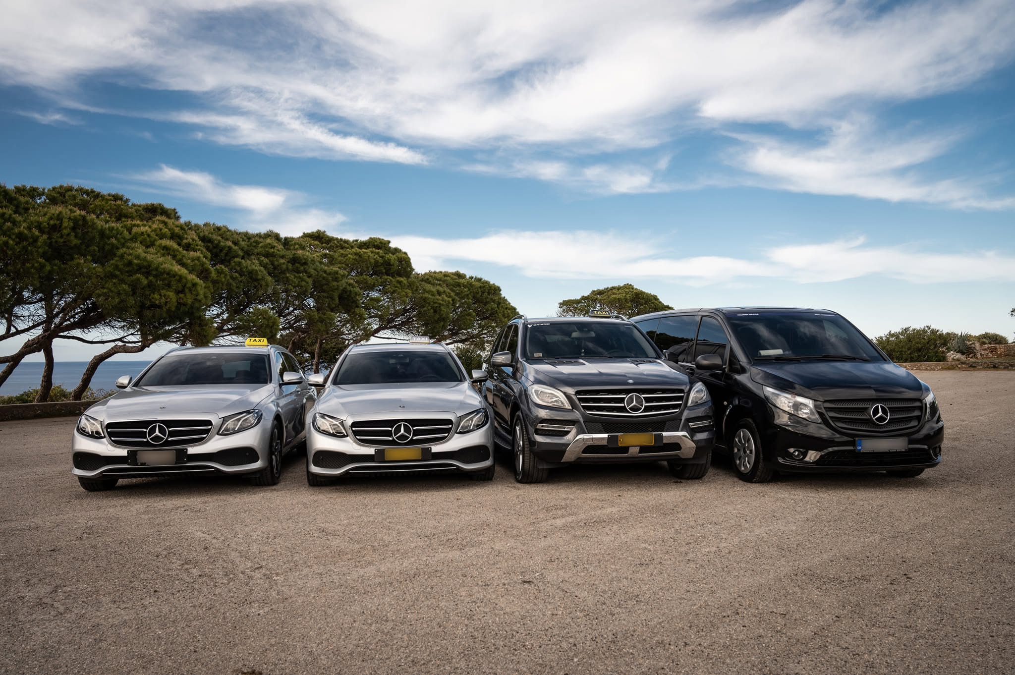 Agia Marina VIP Taxi Complete Fleet
